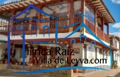 Casa Hotel de 555.60 M2 de construcción con lote de  714.30 m2, área urbana barrio San Francisco Villa de Leyva