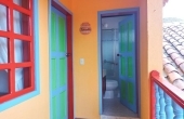 vista habitación y baño