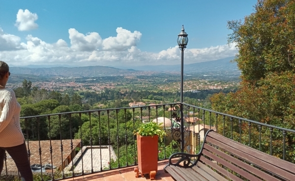 vista al pueblo