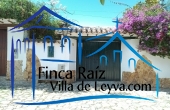 vista frontal y muro exterior
