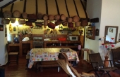 vista cocina- comedor casa principal